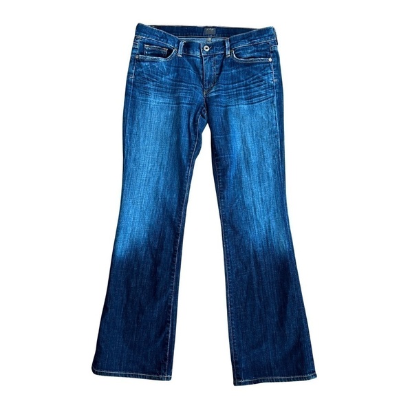 Citizens Of Humanity Dita Mid Rise Straight Petite Bootcut Leg Jeans Size 30 - Picture 3 of 13
